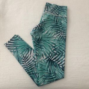 Jiva Palm Print Leggings